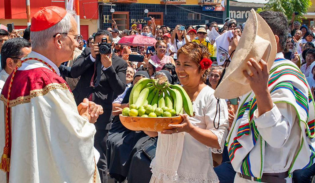 Prevost volvía a Perú siempre que podía. Aquí en Chulucanas, su primer destino, en agosto pasado