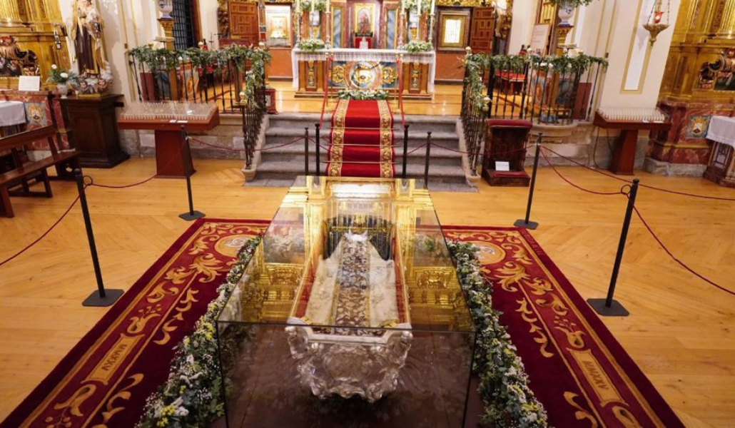 Féretro de santa Teresa