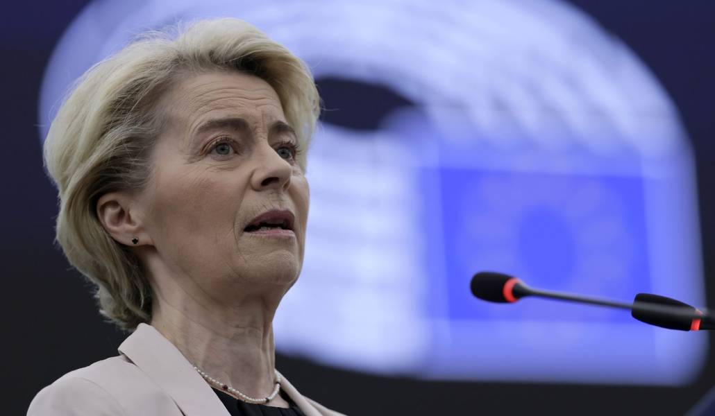 La presidenta de la Comisión, Ursula von der Leyen.