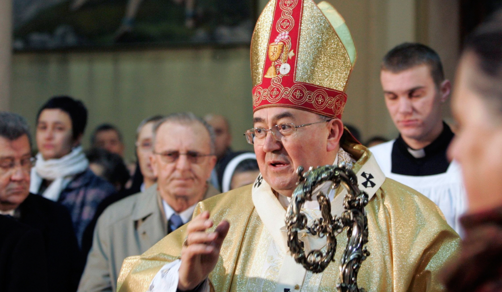 El cardenal en una imagen de archivo