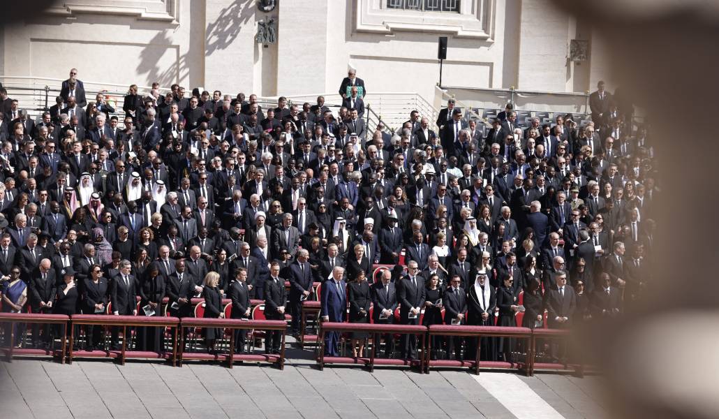 Jefes de Estado de todo el mundo asisten a la Misa funeral por el Papa Francisco