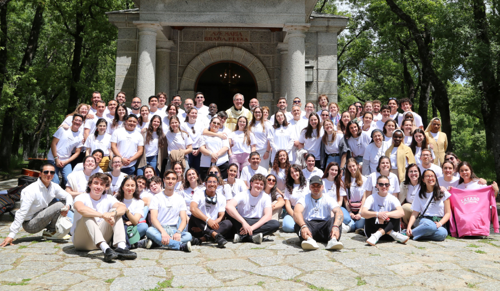 Participantes en el Encuentro Misionero de Jóvenes