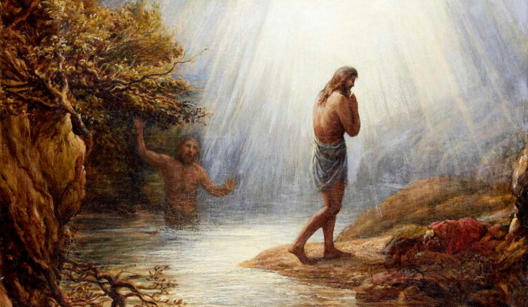 'Bautismo de Jesús', de John Linnell.