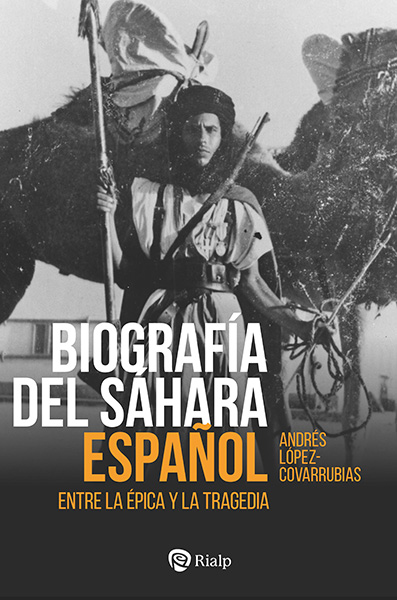 Portada de 'Biografía del Sáhara Español'