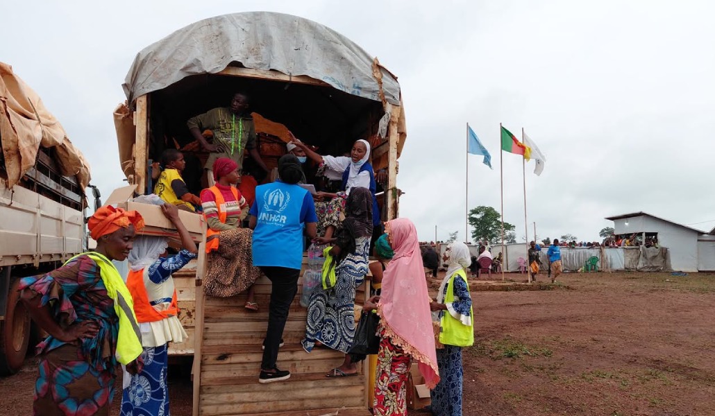 ACNUR atiende a refugiados centroafricanos en Camerún.