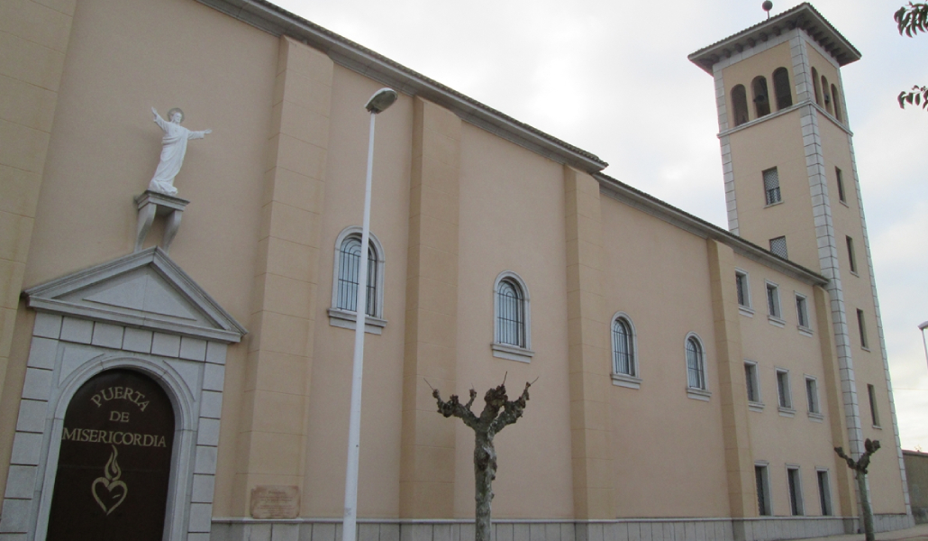 Entrada del nuevo santuario diocesano