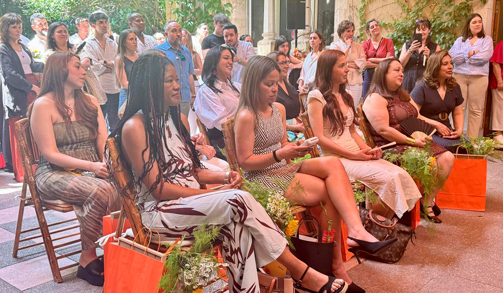 Un momento del acto de clausura