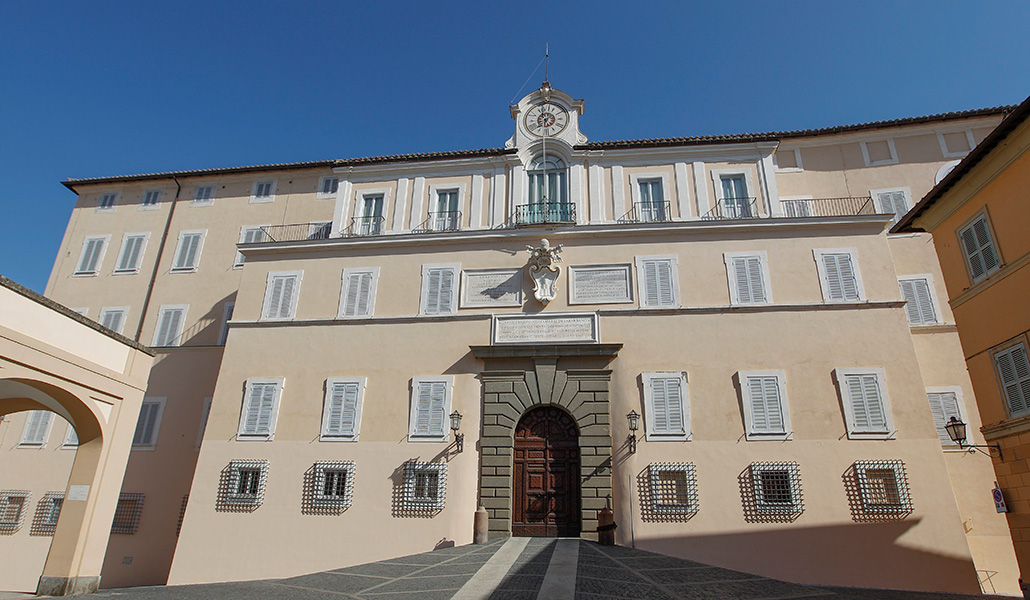 Fachada de Castel Gandolfo