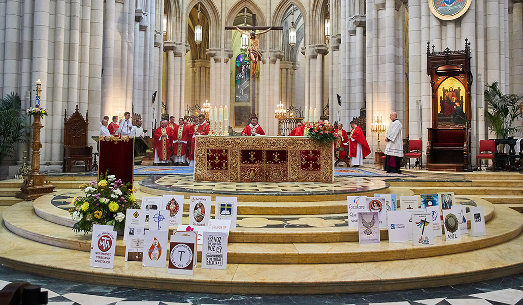 Eucaristía celebrada este sábado