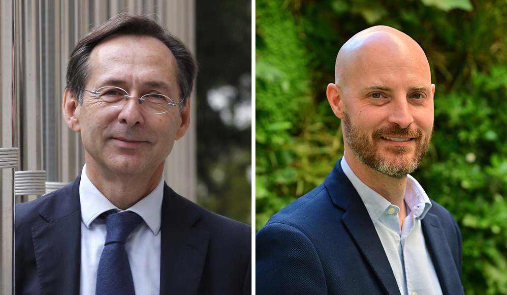 Gonzalo Robles e Ignacio de Benito, del PP y del PSOE, fueron dos de los participantes en el encuentro