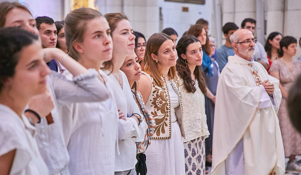 Algunos de los jóvenes que vivirán este verano una experiencia misionera