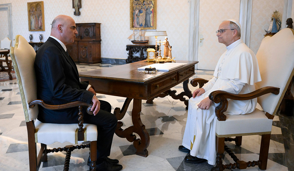 El Papa recibe al secretario general del Consejo de Europa