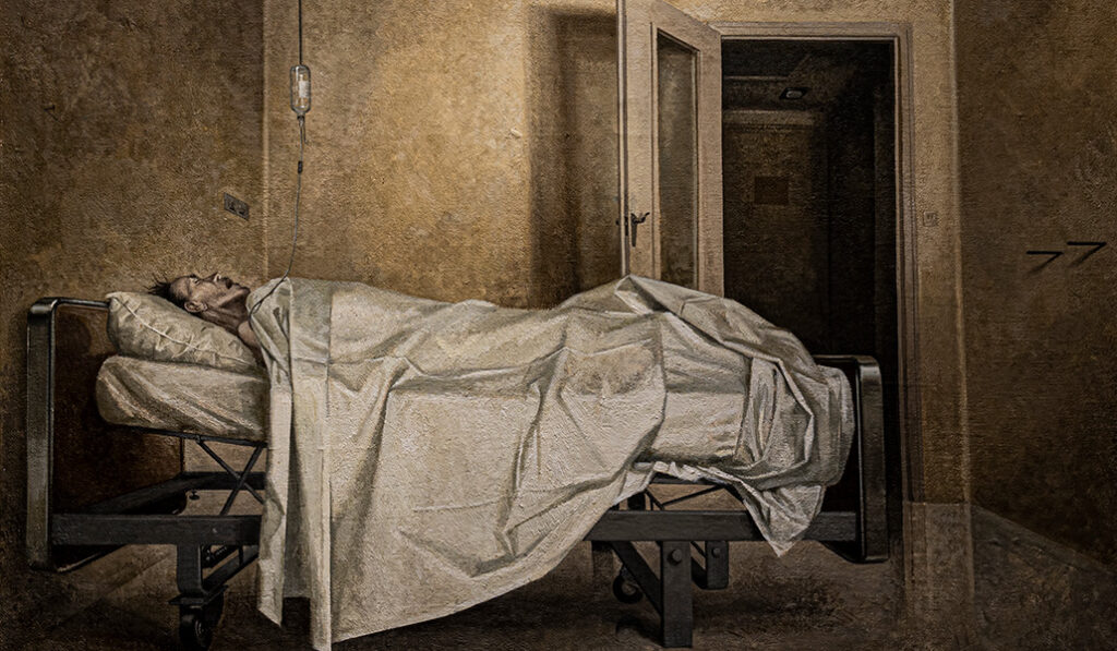 'Habitación 211' (detalle). Obra custodiada en la misma institución castellana