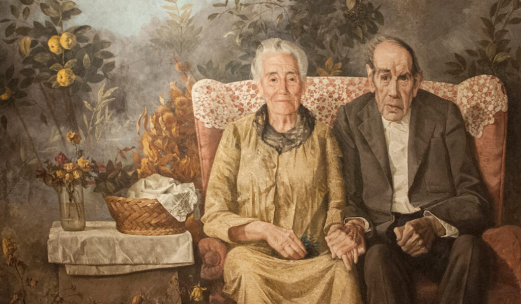 'Historia de una vida' (detalle). Museo Municipal López-Villaseñor, de Ciudad Real