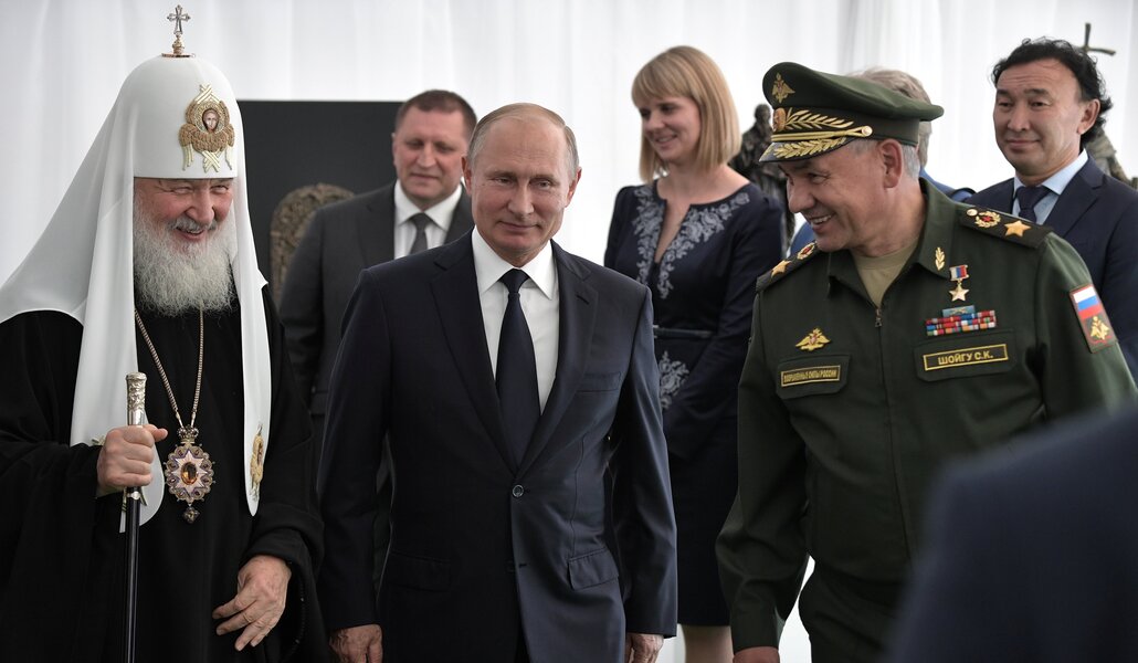 Imagen de archivo de Putin y el patriarca Cirilo