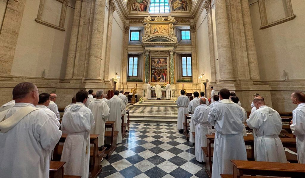 Sacerdotes de Madrid en Roma celebrando su Jubileo