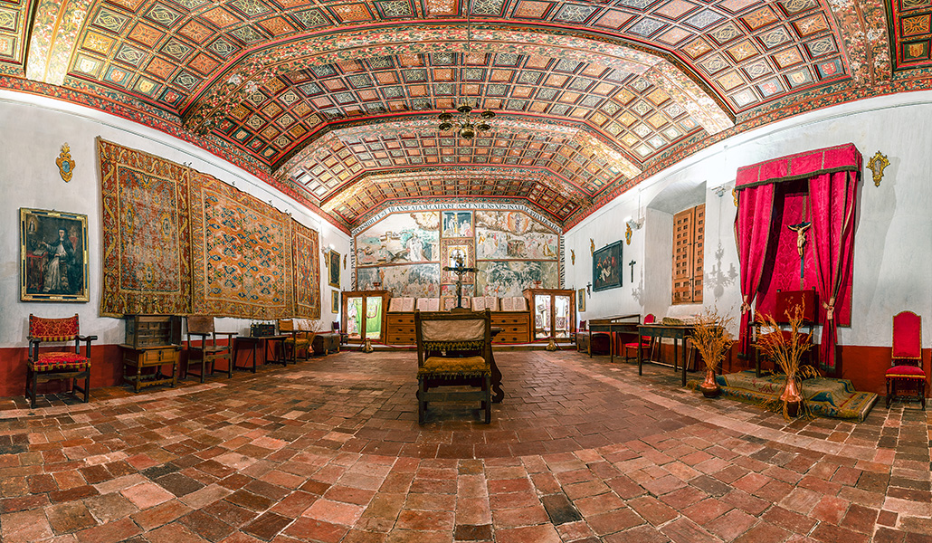 Una de las dependencias del edificio recuperado