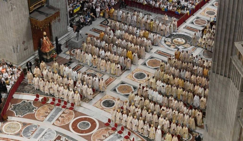 Encuentro del Papa León XIV con los fieles de la Iglesia greco-católica ucraniana