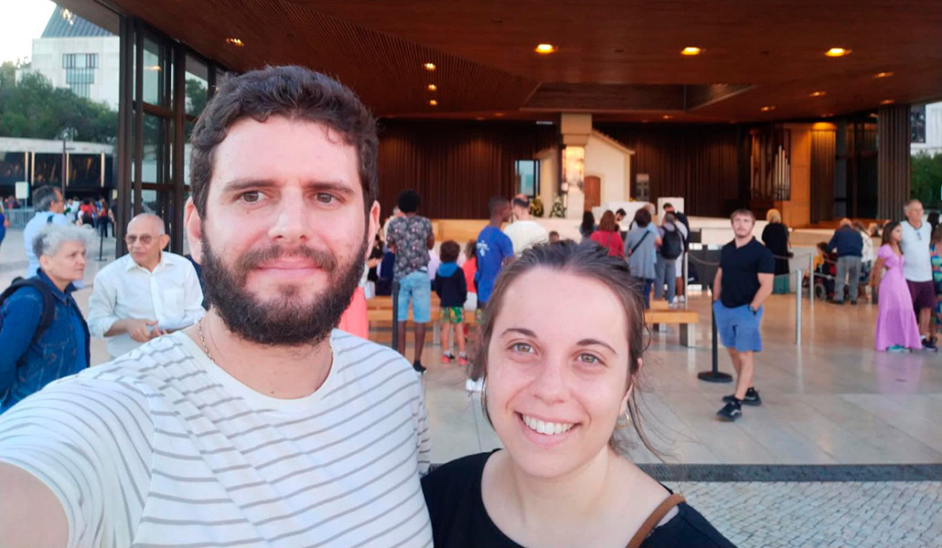 Javier y Teresa en Fátima