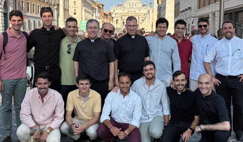 Los seminaristas de Madrid en Roma