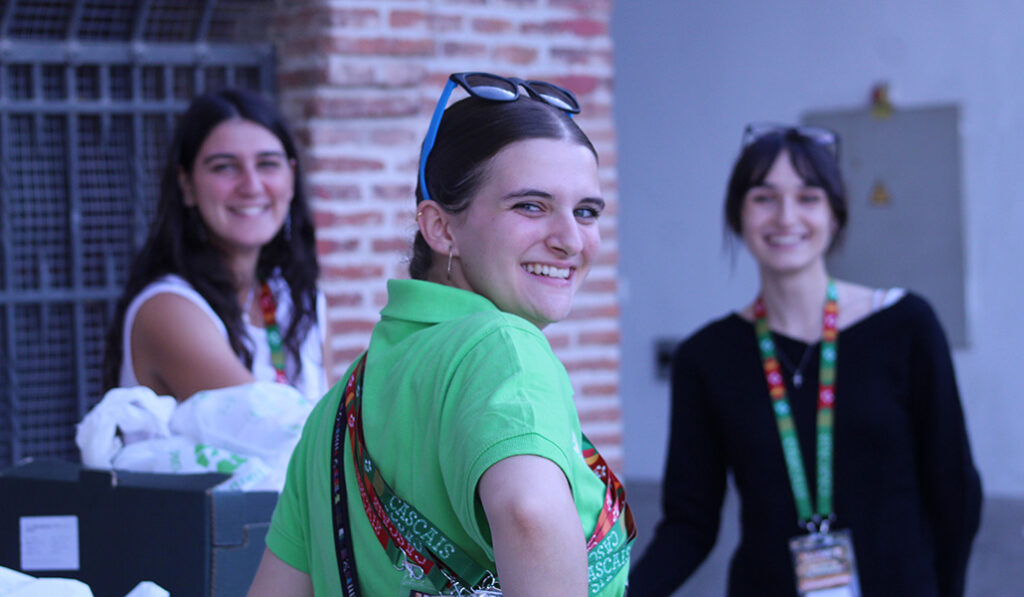 Los jóvenes conviven en su día a día con los de las otras diócesis