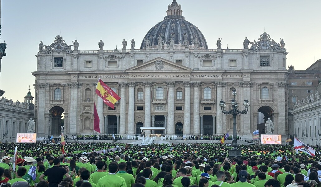 25.000 jóvenes en la Misa final del encuentro de los españoles.