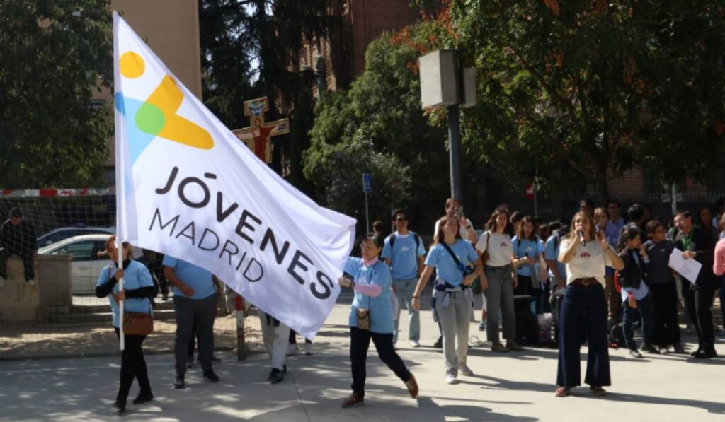 Jóvenes durante el WOW Fest este sábado