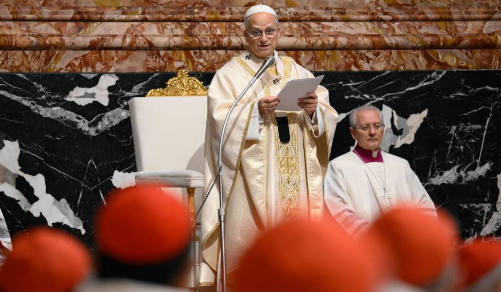 El Papa en el último consistorio.