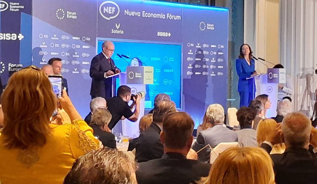 María Corina Machado durante su intervención.