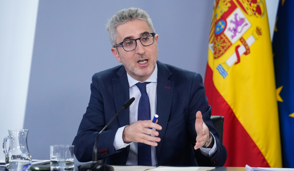 El nuevo ministro de Hacienda en su primera comparecencia tras el Consejo de Ministros.