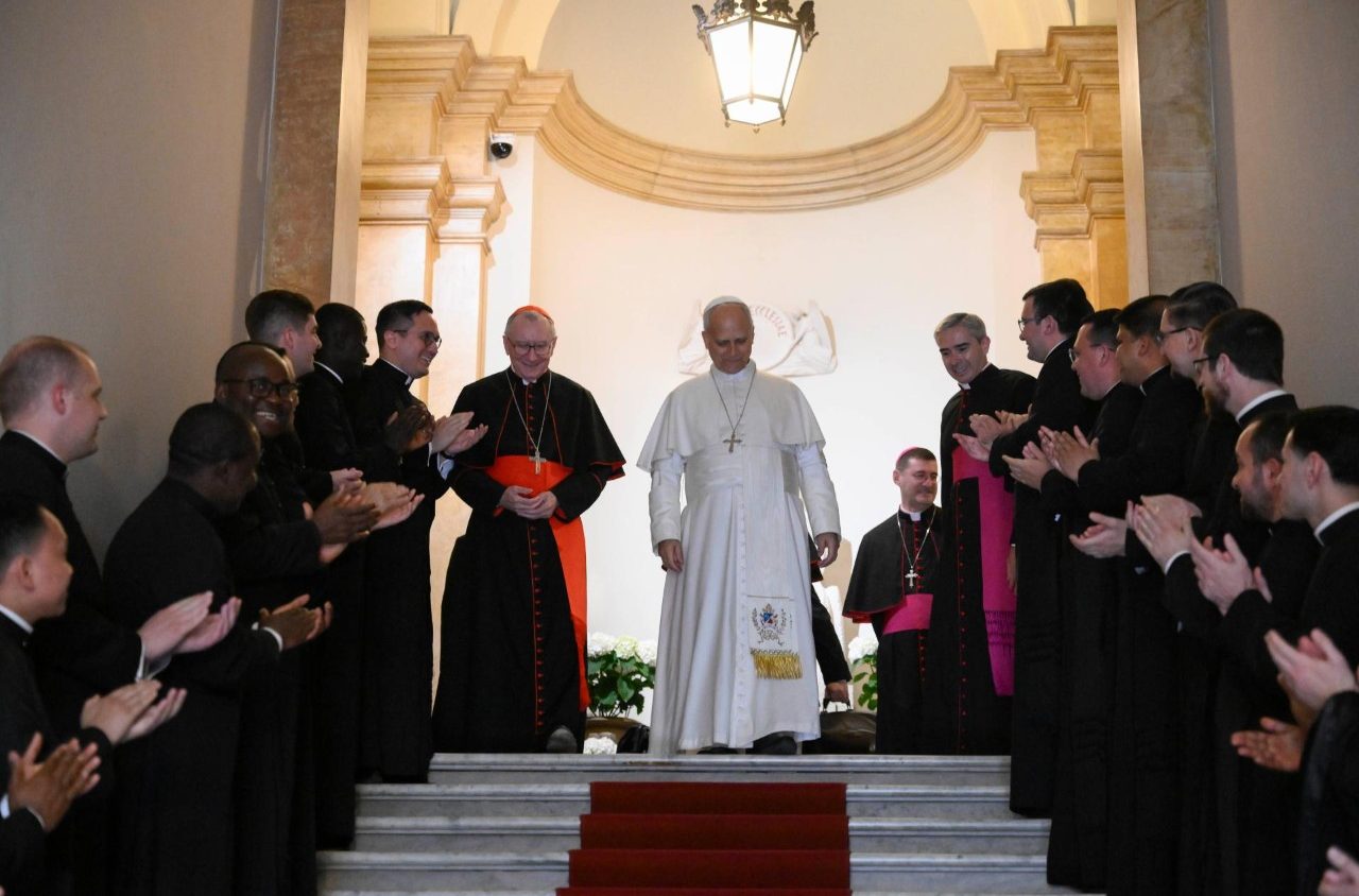 El Papa en la Pontificia Academia Eclesiástica.