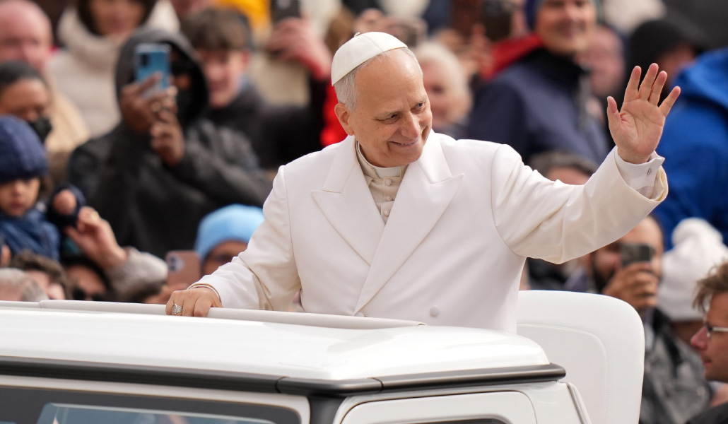 El Papa durante la audiencia