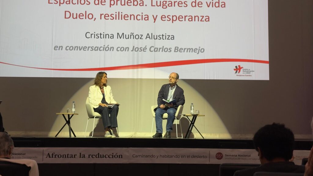 José Carlos Bermejo y Cristina Muñoz.