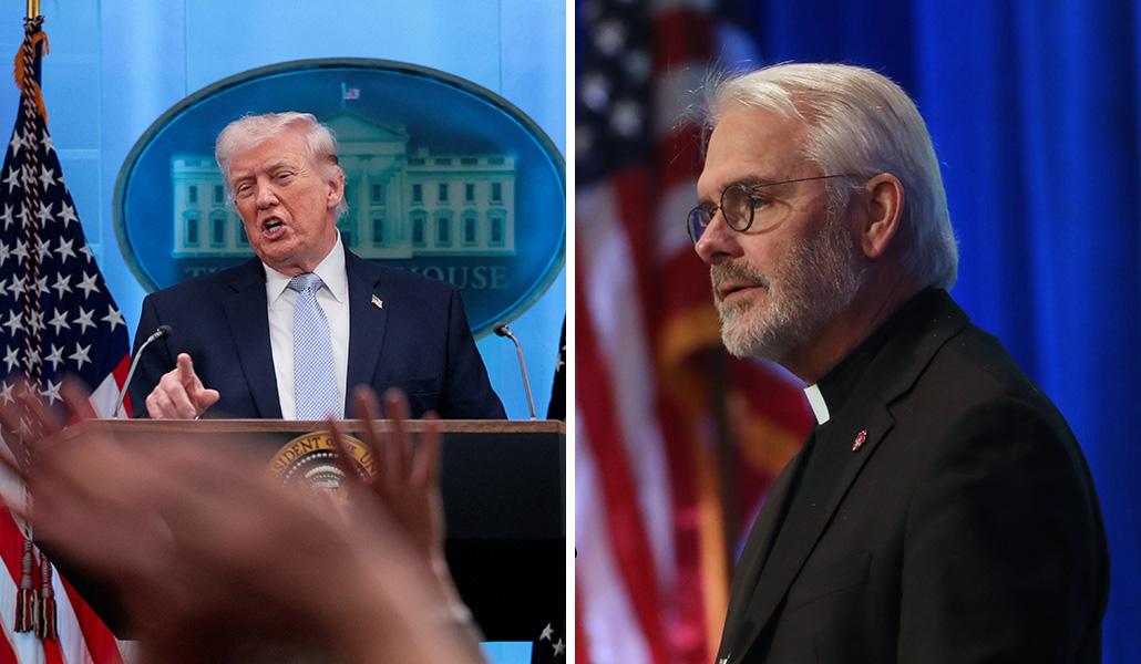 Trump y Coakley.