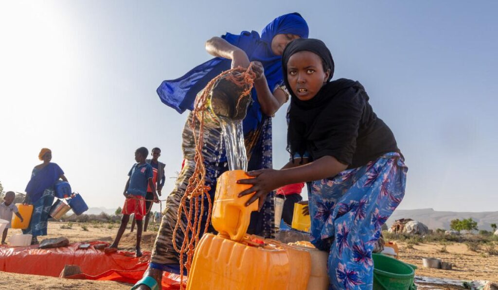 La sequía en Somalia está matando de hambre a la población.