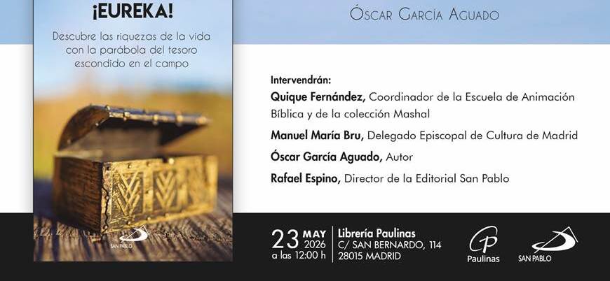 '¡Eureka!' se presenta este sábado en la Librería Paulinas.