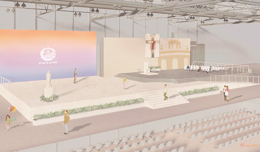 El Papa se despedirá de Madrid en este escenario de IFEMA.