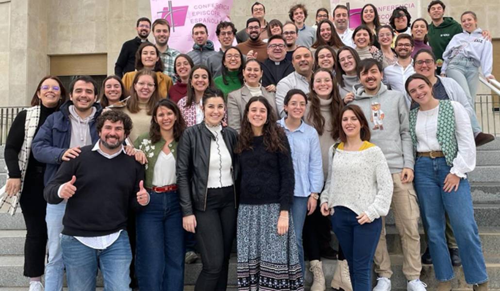 Alguno de los participantes en la asamblea «Los 40».