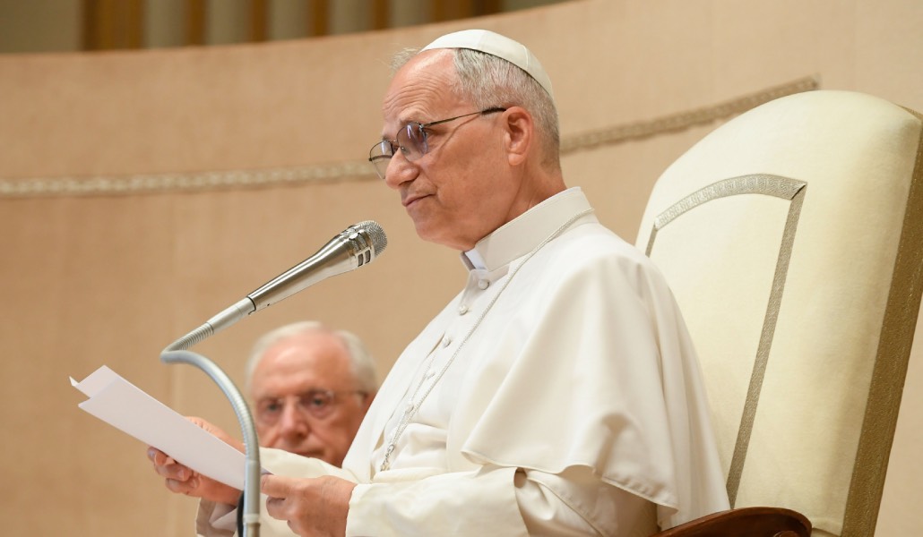 El Papa en uno de los múltiples discursos en los que ha abordado la IA.