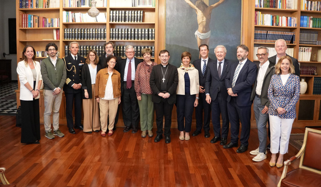 Formalización de la iniciativa en la residencia del arzobispo de Madrid.
