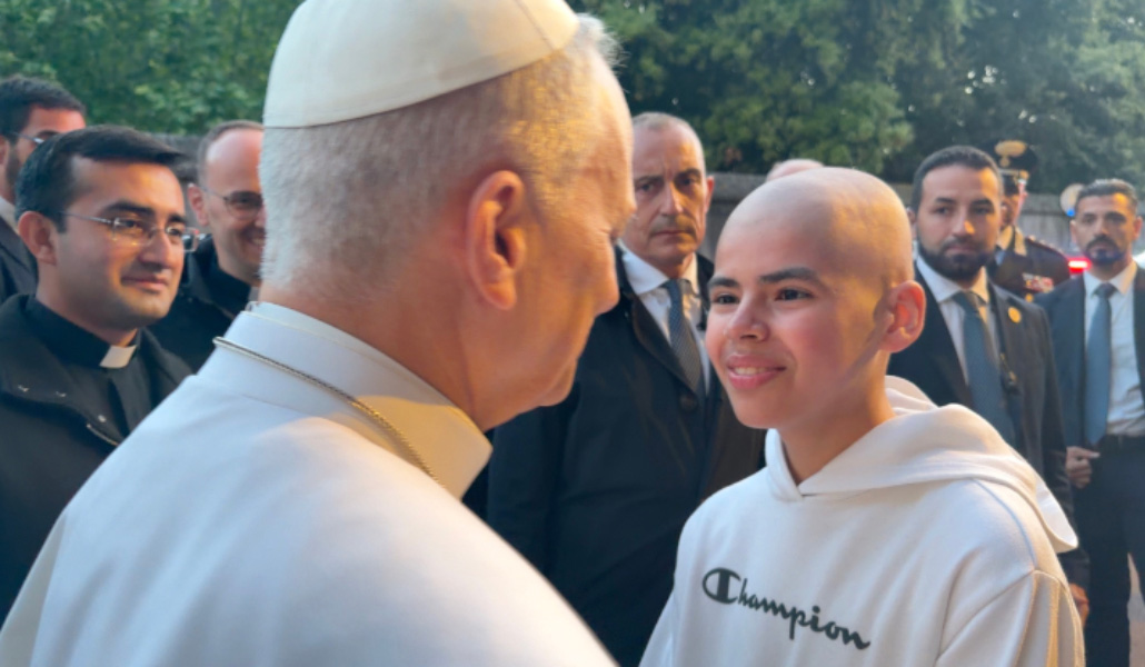 El Papa e Ignacio.