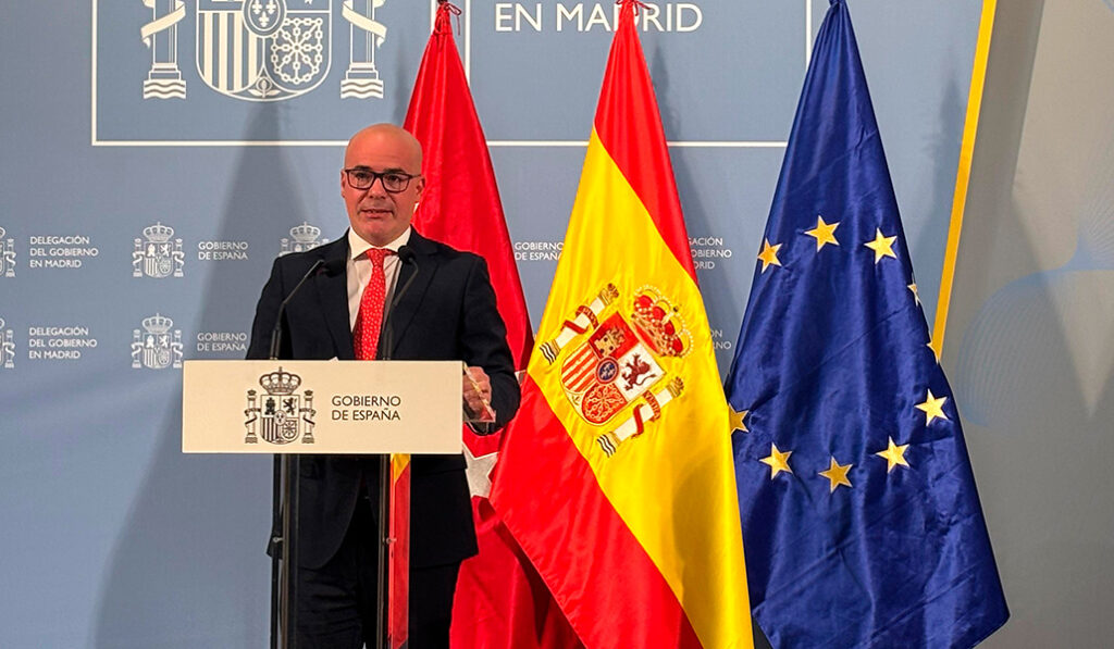 El delegado del Gobierno en Madrid, Francisco Martín Aguirre