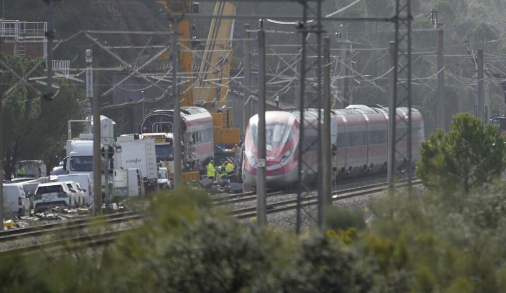 Trenes afectados por el accidente ferroviario de Adamuz.