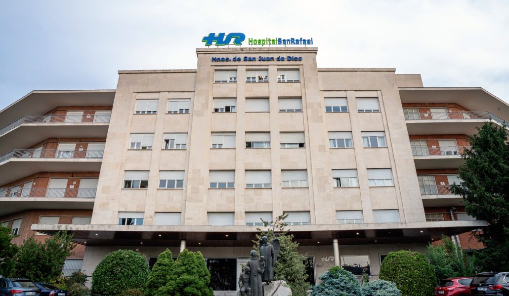Fachada exterior del Hospital Universitario San Rafael.