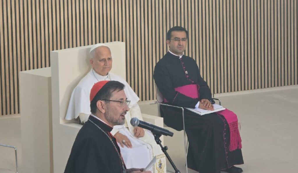 El cardenal Cobo durante su discurso.