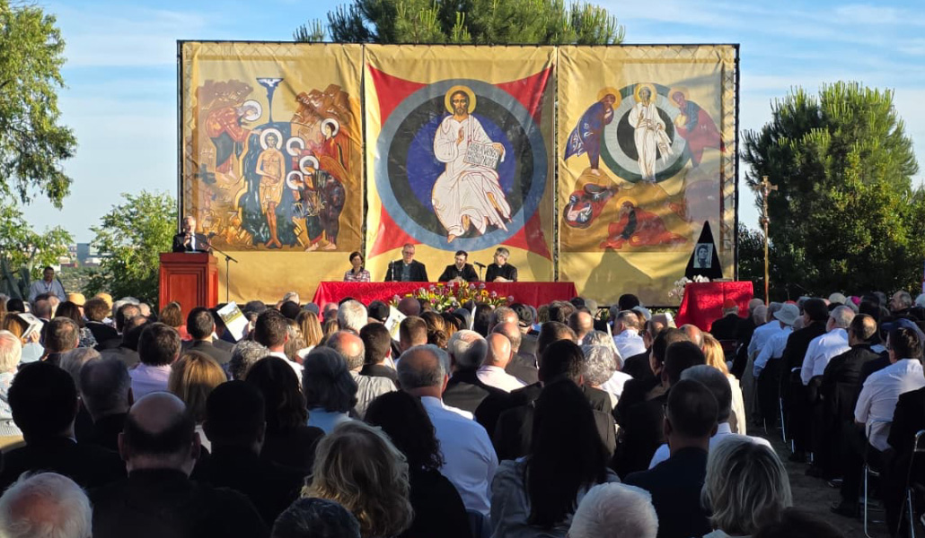 Un momento del acto de clausura.