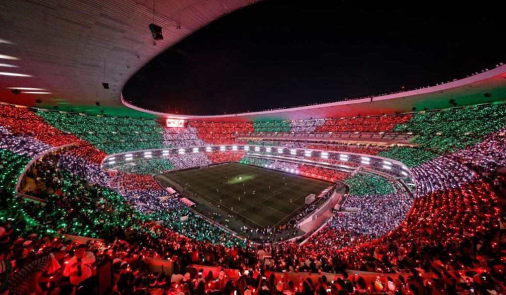 El partido inaugural tiene lugar en el Estadio Azteca. Foto; FIFA.