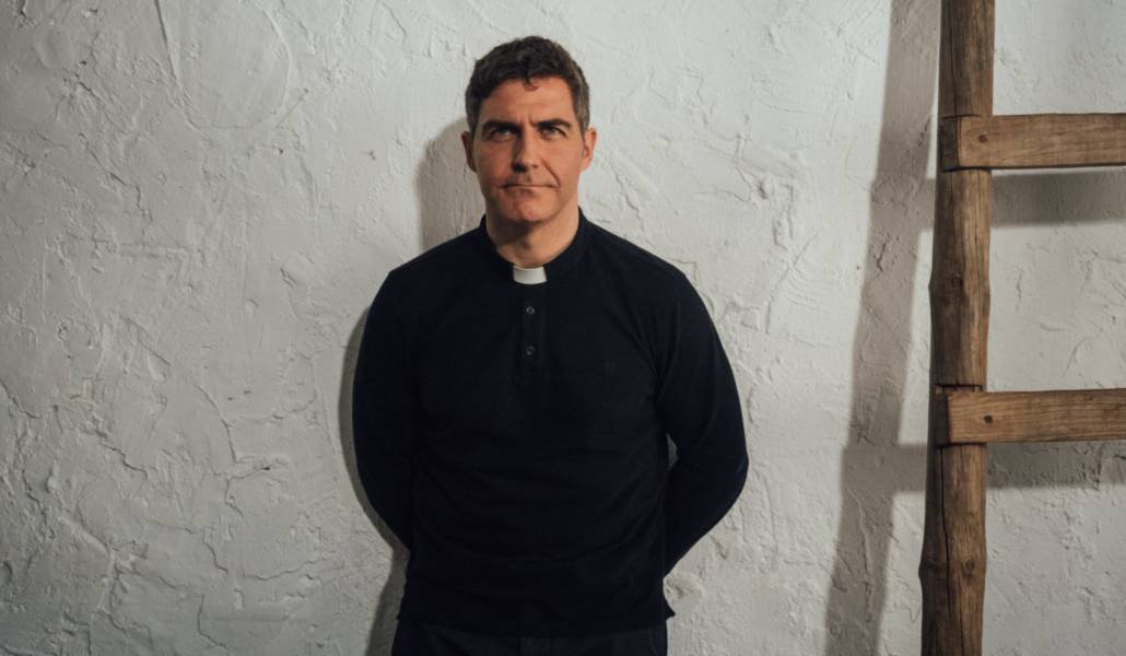 El sacerdote y compositor Jaime Salmoreno.