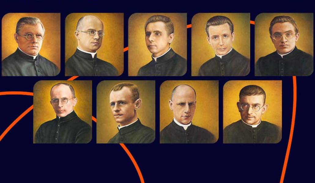 Los nueves salesianos mártires.