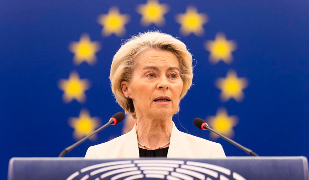 Ursula von der Leyen.